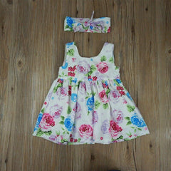 Holly Floral Tank Girl Dress