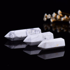 Howlite Crystal Point Tower