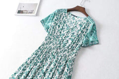 Jasmine Green Floral Maxi Dress