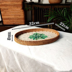 Laurie Rattan Tray