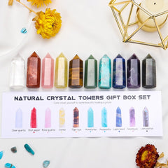 Meditation Crystals Towers Box Set