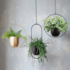 Metal Hanging Plant Pot