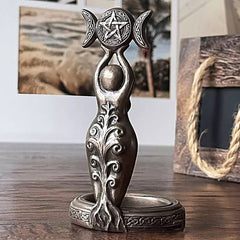 Moon Goddess Tealight Candle Holder