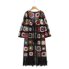 Jane Vintage Crochet Cardigan