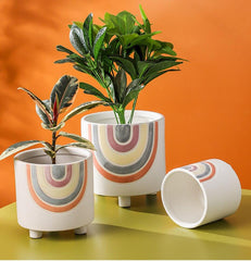 Rainbow Flower Pot
