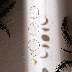 Rainbow Moon Phase Suncatcher