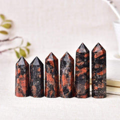 Red Labradorite Crystal Point