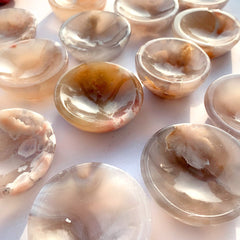 Sakura Flower Agate Bowl