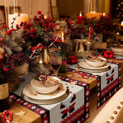 Santa Claus Table Runner