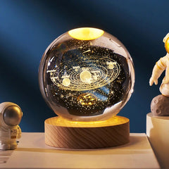 Solar System Crystal Ball Night Light