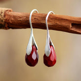 Vintage Natural Stone Earrings