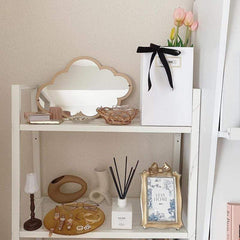 Wooden Cloud Mirror