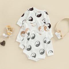 Yin And Yang Newborn Baby Outfit