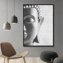 Zen Buddha Statue Canvas