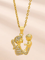 Collares de cadena con patrón de figuras