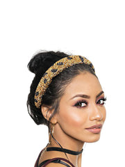 Vintage Colorful RhineStone Sponge HeadBands