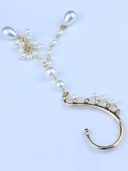 Elegante pendiente con colgante de perla