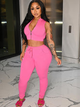 Conjuntos de dos piezas de camisetas sin mangas y pantalones largos