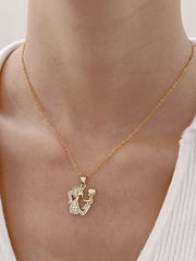 Collares de cadena con patrón de figuras