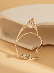 Ganchos para orejas con recortes geométricos minimalistas