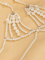 Perlen-BH-Bikini-Design, Körperschmuck-Outfits