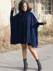 Minivestidos sueltos de manga larga