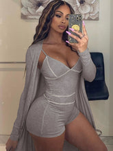 Two Piece Sleeveless Rompers & Cardigans