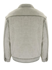 Mens Denim Long Sleeve Button Down Jackets