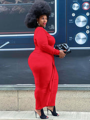 Asymmetrische Maxikleider mit einer Schulter in Übergröße