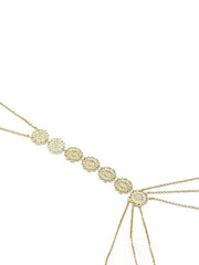 Geschnitzte einfache Bikini-Körperkette