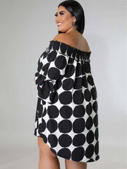 Minivestidos estampados de gasa con mangas acampanadas