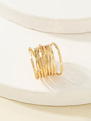 Anillos de cuerda multicapa vintage