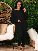 Zweiteiliger Pullover, Pullover, lange Hose