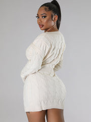 Minivestidos con mangas largas y aberturas