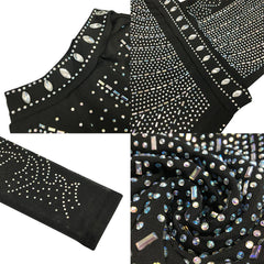 Glitzernde Minikleider mit Cut-outs und einem Ärmel