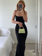 Ärmelloses Maxikleid mit Spaghettiträgern