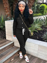 Abrigo corto de dos piezas y pantalones largos