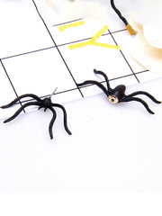 Pendientes de araña divertidos de Halloween