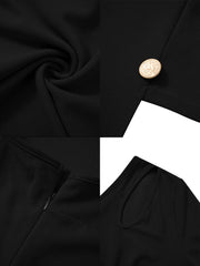 Asymmetrische Midikleider mit One-Shoulder-Träger und Schlitz