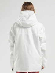 Winter New Unisex White Ski Suit Single And Double Board Waterproof Wear-Resistant Warm Ski Suit