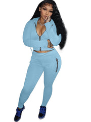 Two Piece Hoodie & Bodycon Pants