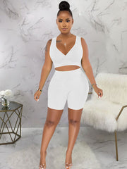Two Piece Tank Tops & Short Pants
