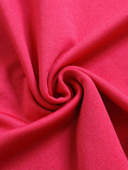 Vestido midi ajustado de manga larga y talla grande