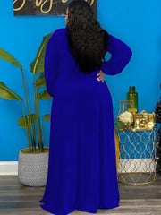 Vestidos maxi de manga larga con cordones y abertura