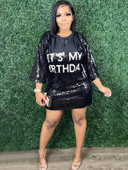 Short Sleeves Print Mini Dresses