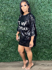 Short Sleeves Print Mini Dresses