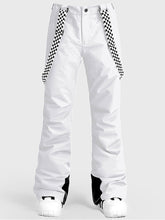 Highland Bib Snowboard & Ski White Pants