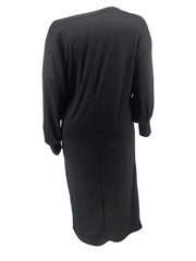 Vestidos maxi de camiseta lisa con hombros descubiertos