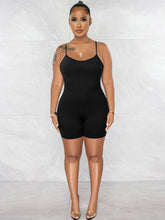 Spaghetti Straps Sleeveless Bodycon Rompers