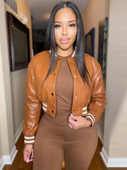 Chaquetas de béisbol universitarias retro informales